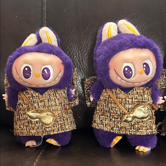 Purple Plush Key Holder - Picture 2 of 5